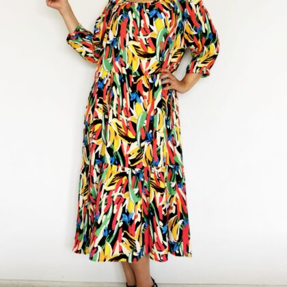 Rochie MIRELA abstract 01