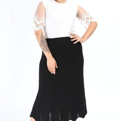Fusta LILIANA neagra 075-4