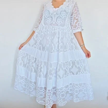 Rochie MARIANA K15 alba