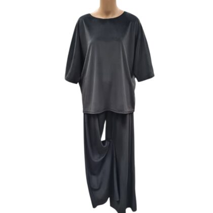 Trening din catifea VIOLETA R1 negru
