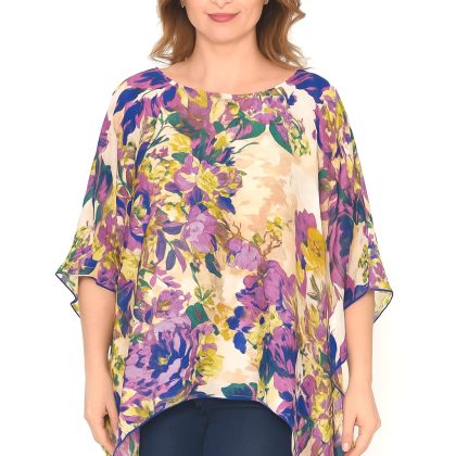 Bluza FLORAL mov
