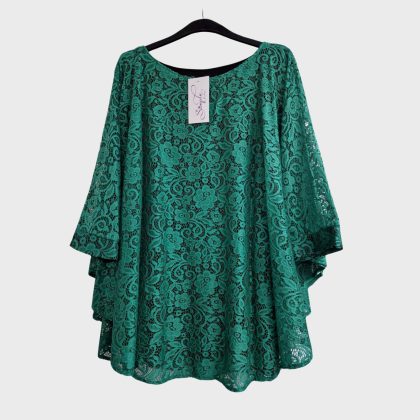 Bluza MIRELA dantela verde