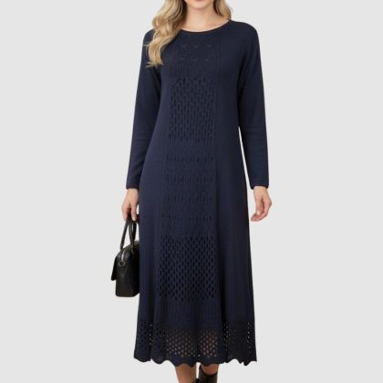 Rochie Boho Chic LP02 bleumarin