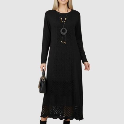 Rochie Boho Chic LP02 neagra