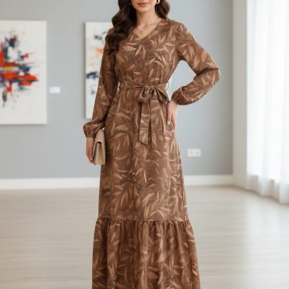 Rochie Sanda maro 003