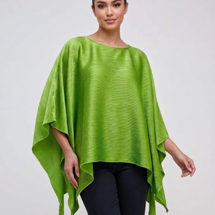 Bluza MIRELA voal peliculizat fistic cu doua colturi