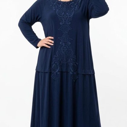 Rochie  Boho Chic bleumarin R011