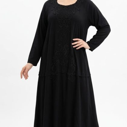 Rochie Boho Chic neagra R011