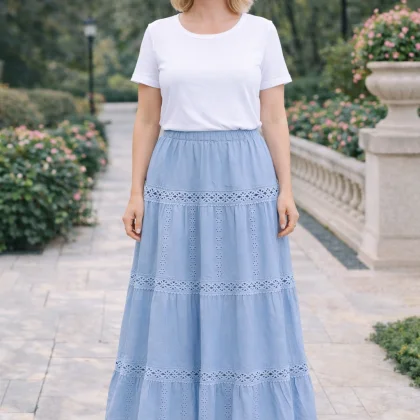 Fusta GETA bleu vascoza MT1