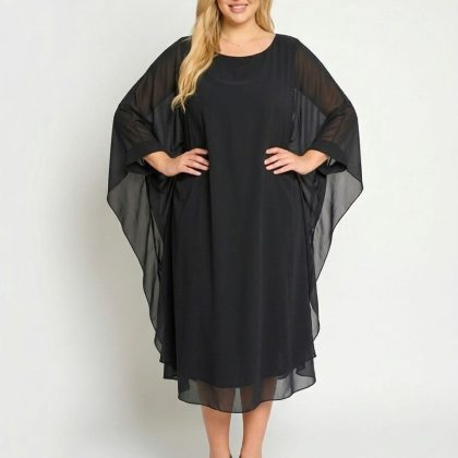 Rochie MIRELA din voal neagra