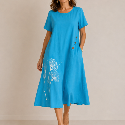 Rochie STELA albastra 01