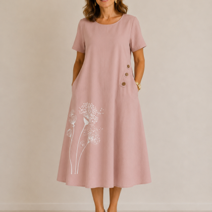 Rochie STELA roz 01