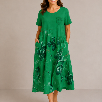 Rochie STELA verde M1