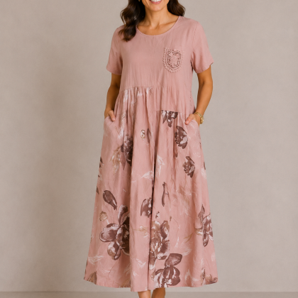 Rochie STELA roz M1