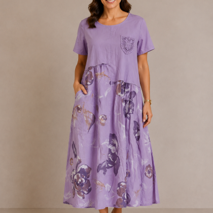 Rochie STELA mov M1
