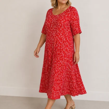 Rochie Iovana rosu M1