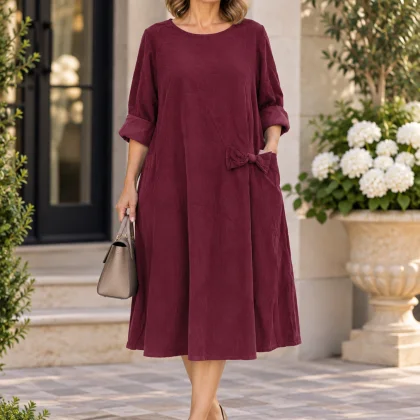 Rochie oversize raiat IRINA P3