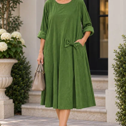 Rochie oversize raiat IRINA P4