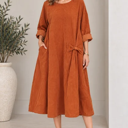Rochie oversize raiat IRINA P5