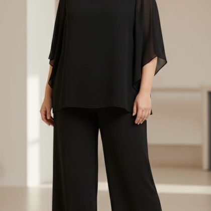Pantaloni Mirela lycra negri