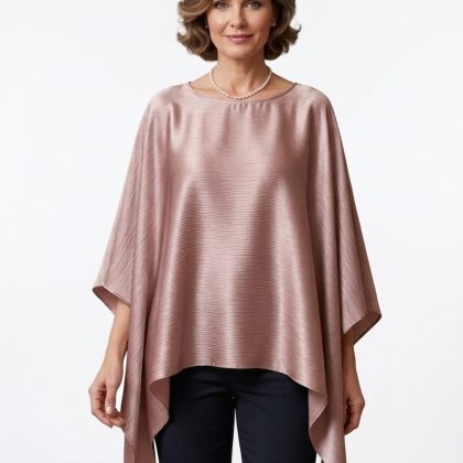 Bluza ALEXIA voal peliculizat roz