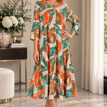 Rochie bumbac GEORGIANA M75