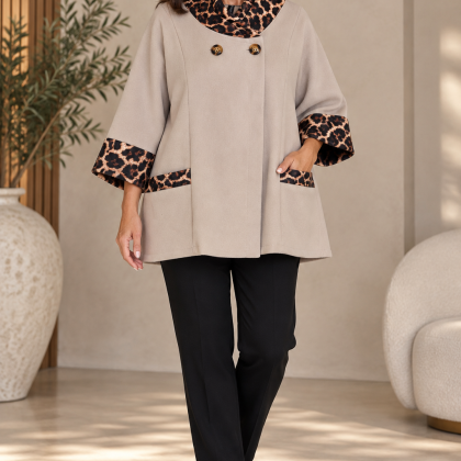 Jacheta GETA animal print bej 01